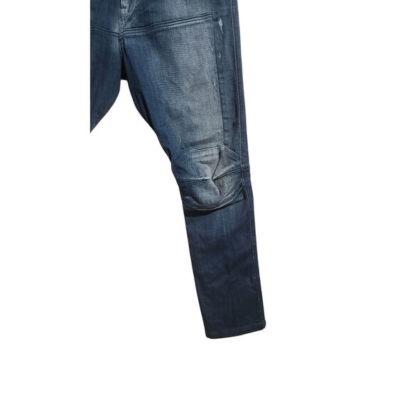 G-STAR Originals Raw Denim G-RAW 3D Roper x Loose Tapered Jeans Cargo 26x33 Blue - Picture 7 of 11